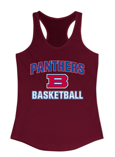 Bartlett Panthers Basketball #1 Women's Tank Top