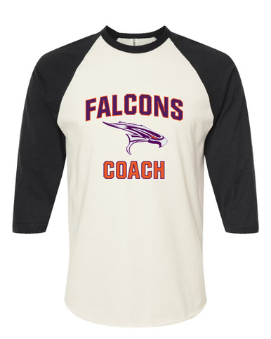Eastlake Falcons Coach Women's Baseball T-Shirt