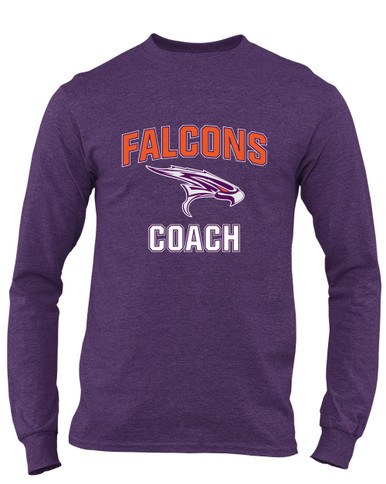 Eastlake Falcons Coach Men's LS T-Shirt