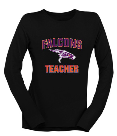 Eastlake Falcons Teacher Women's Premium LS T-Shirt