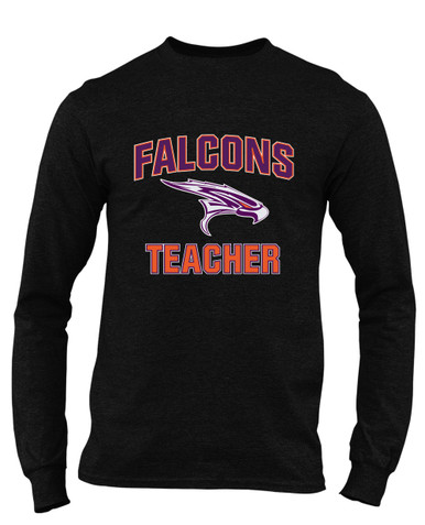 Eastlake Falcons Teacher Men's LS T-Shirt