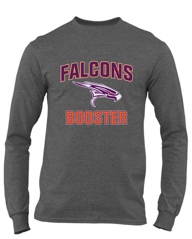 Eastlake Falcons Booster Men's LS T-Shirt