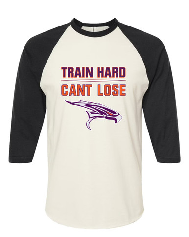 Eastlake Falcons Train Hard, Can't Lose Men's Baseball T-Shirt