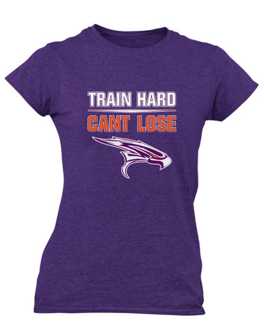 Eastlake Falcons Train Hard, Can't Lose Women's Premium SS T-Shirt