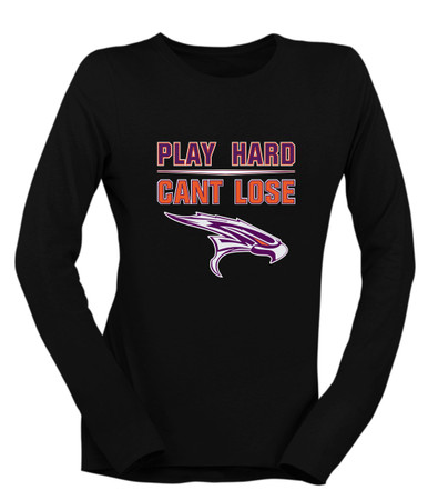 Eastlake Falcons Play Hard, Can't Lose Women's Premium LS T-Shirt