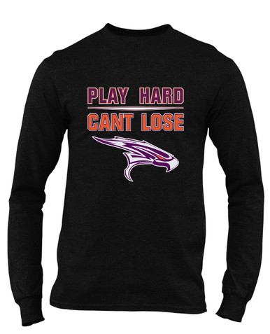 Eastlake Falcons Play Hard, Can't Lose Men's Premium LS T-Shirt