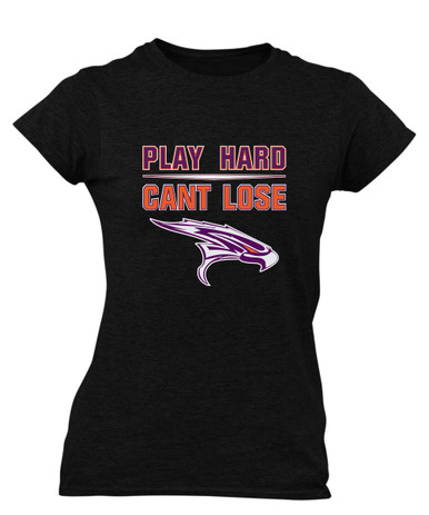 Eastlake Falcons Play Hard, Can't Lose Women's SS T-Shirt