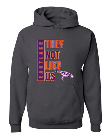 Eastlake Falcons They Not Like Us #1 Men's Premium Hoodie