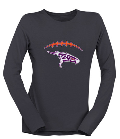 Eastlake Falcons Football #2 Women's Premium LS T-Shirt