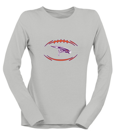 Eastlake Falcons Football #3 Women's Premium LS T-Shirt
