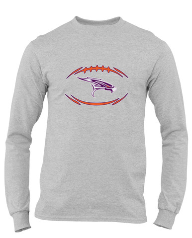 Eastlake Falcons Football #3 Men's Premium LS T-Shirt