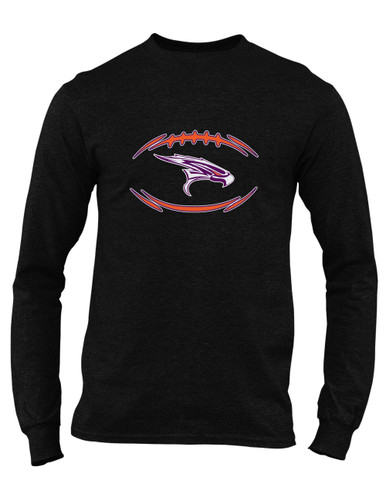 Eastlake Falcons Football #3 Men's LS T-Shirt