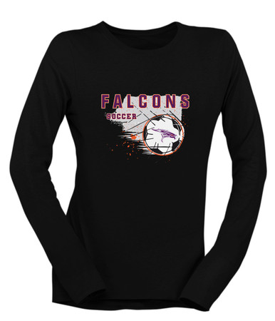 Eastlake Falcons Soccer #2 Women's Premium LS T-Shirt