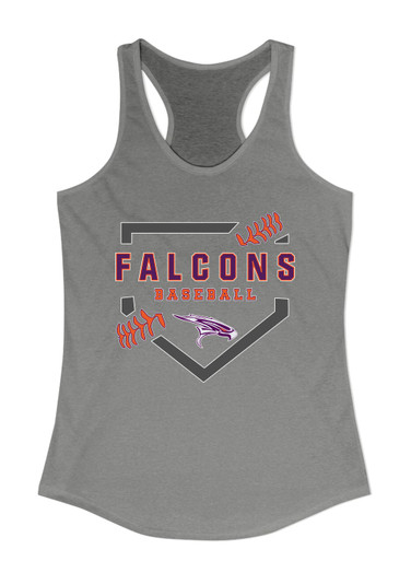 Eastlake Falcons Baseball #2 Women's Tank Top