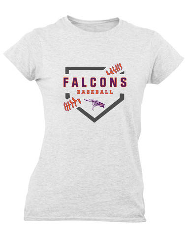 Eastlake Falcons Baseball #2 Women's Premium SS T-Shirt