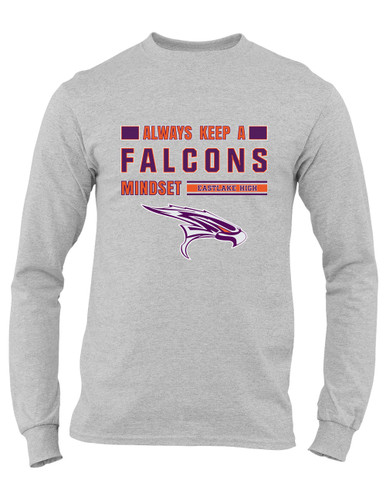 Eastlake Falcons Mindset Men's Premium LS T-Shirt