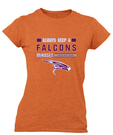 Eastlake Falcons Mindset Women's Premium SS T-Shirt