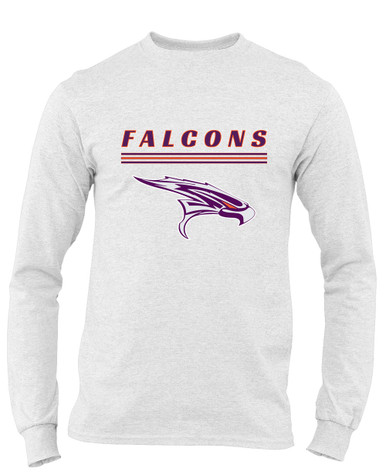Eastlake Falcons Mascot #8 Men's Premium LS T-Shirt