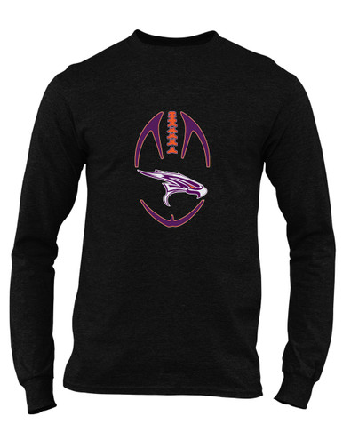 Eastlake Falcons Football #4 Men's Premium LS T-Shirt