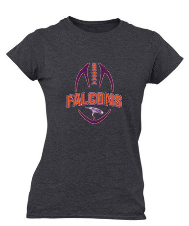 Eastlake Falcons Football #5 Women's Premium SS T-Shirt