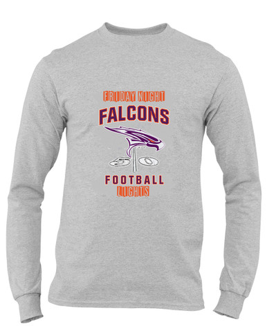 Eastlake Falcons Football #6 Men's Premium LS T-Shirt