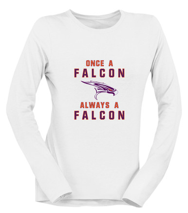 Eastlake Falcons Once A Women's LS T-Shirt