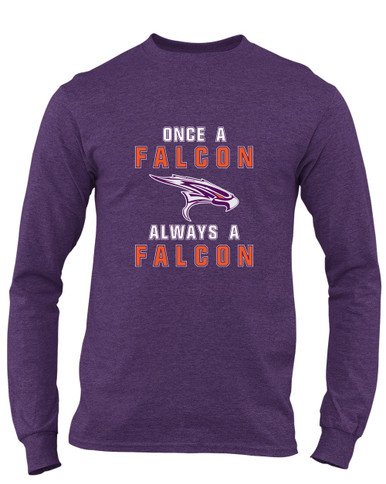 Eastlake Falcons Once A Men's LS T-Shirt