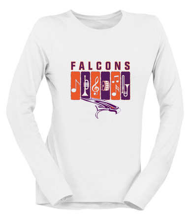 Eastlake Falcons Band # 2 Women's Premium LS T-Shirt