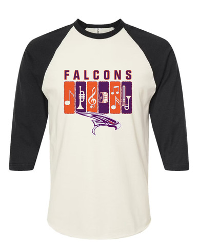 Eastlake Falcons Band # 2 Men's Baseball T-Shirt