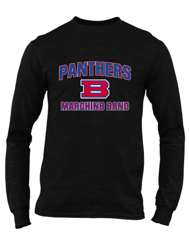 Bartlett Panthers Marching Band Men's LS T-Shirt