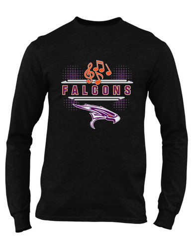 Eastlake Falcons Band # 3 Men's Premium LS T-Shirt