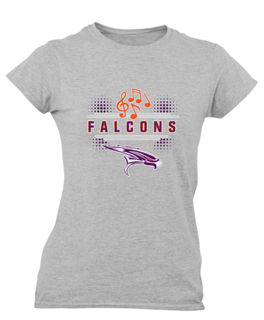 Eastlake Falcons Band # 3 Women's SS T-Shirt