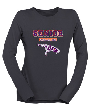 Eastlake Falcons Senior #2 Women's Premium LS T-Shirt