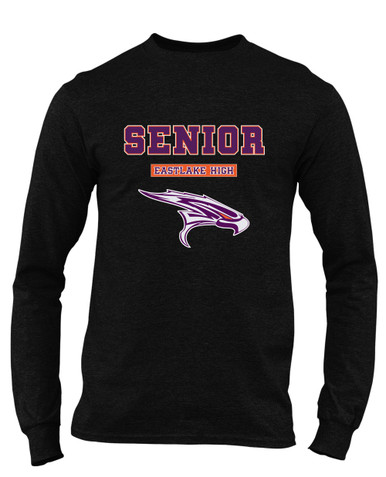 Eastlake Falcons Senior #2 Men's LS T-Shirt