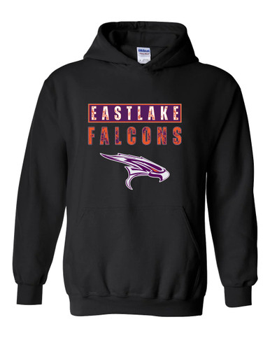 Eastlake Falcons Mascot #9 Men's Hoodie