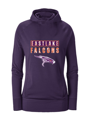 Eastlake Falcons Mascot #9 Women's Hoodie