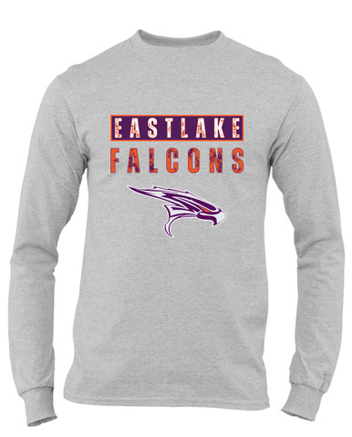 Eastlake Falcons Mascot #9 Men's Premium LS T-Shirt
