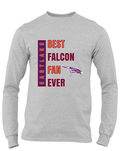 Eastlake Falcons Best Falcon Fan Men's LS T-Shirt