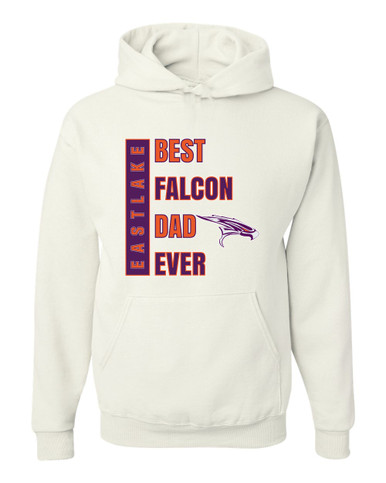 Eastlake Falcons Best Falcon Dad Men's Premium Hoodie