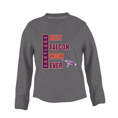 Eastlake Falcons Best Falcon Mom Women's Sweatshirt