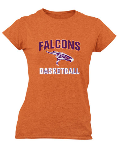 Eastlake Falcons Basketball #1 Women's SS T-Shirt