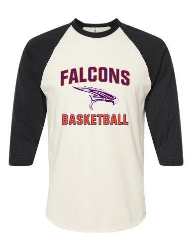 Eastlake Falcons Basketball #1 Men's Baseball T-Shirt