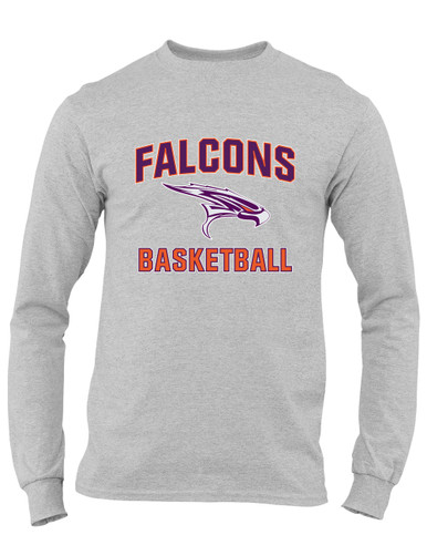 Eastlake Falcons Basketball #1 Men's LS T-Shirt