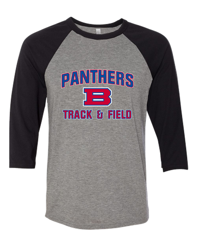 Bartlett Panthers Track & Field Women's Baseball T-Shirt