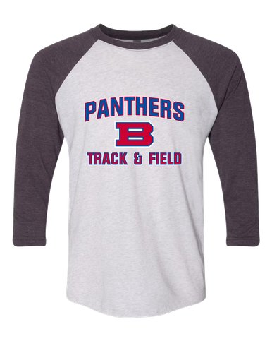 Bartlett Panthers Track & Field Men's Baseball T-Shirt