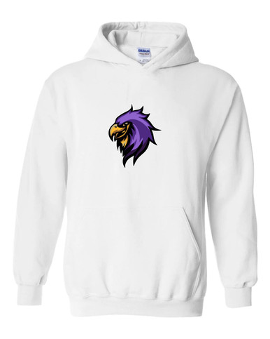 Monroe Falcons Sideview Mascot #1 Men's Hoodie