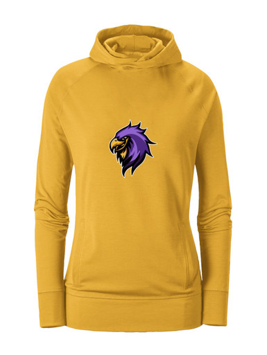 Monroe Falcons Sideview Mascot #1 Women's Hoodie
