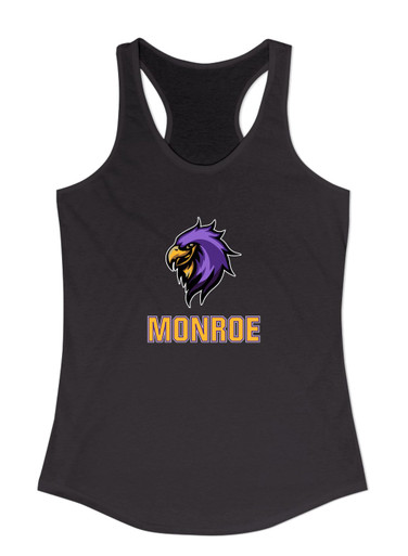 Monroe Falcons Sideview Mascot #2 Women's Tank Top