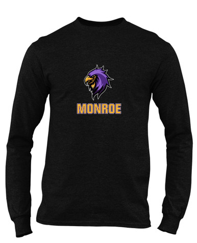 Monroe Falcons Sideview Mascot #2 Men's Premium LS T-Shirt