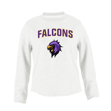 Monroe Falcons Sideview Mascot #6 Men's Sweatshirt